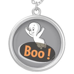 Casper Boo! Silver Plated Necklace