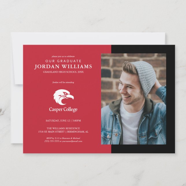 Casper College Graduation Announcement (Front)