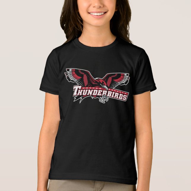 Casper College Thunderbirds Tri-Blend Shirt (Front)