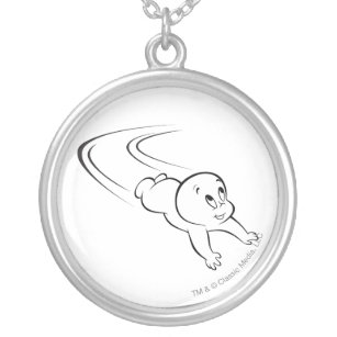 Casper Flying Silver Plated Necklace