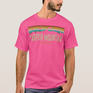 Casper Mountain Wyoming Vintage Mountains Hiking C T-Shirt
