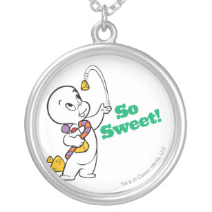 Casper So Sweet Silver Plated Necklace