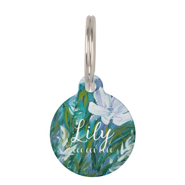 Caspian Pet ID Tag - Personalise Name (Front)