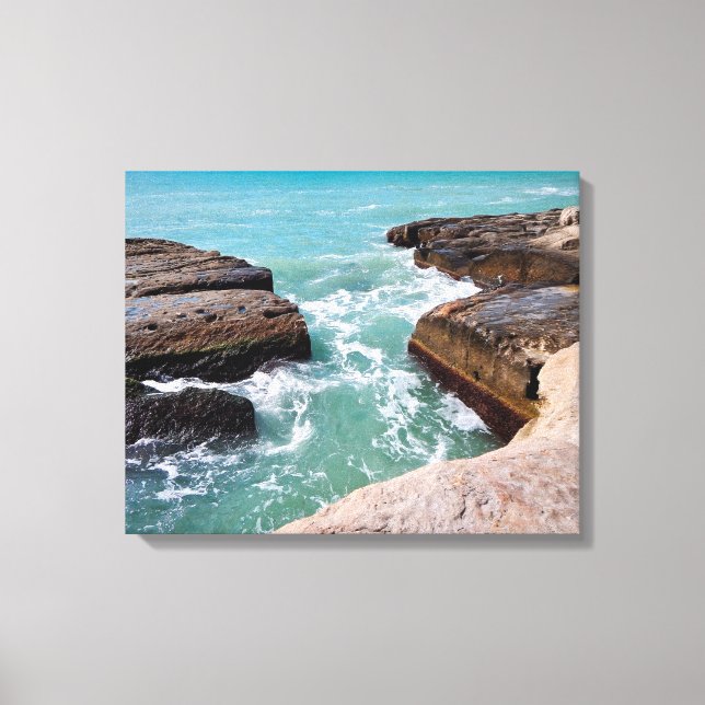 Caspian Sea. Canvas Print (Front)