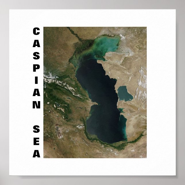 Caspian Sea Poster (Front)
