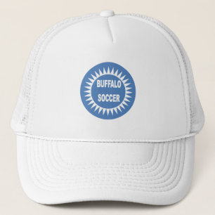 Casquette Trucker blanche BUFFALO SOCCER Hat