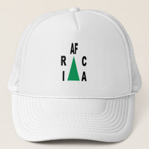 Casquette Trucker blanche DESIGN AFRICA Hat