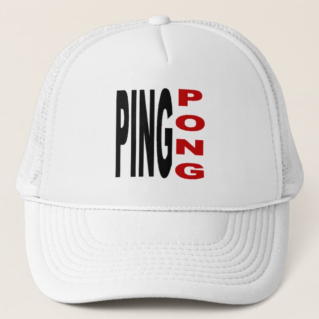 Casquette Trucker PING PONG Hat (Front)