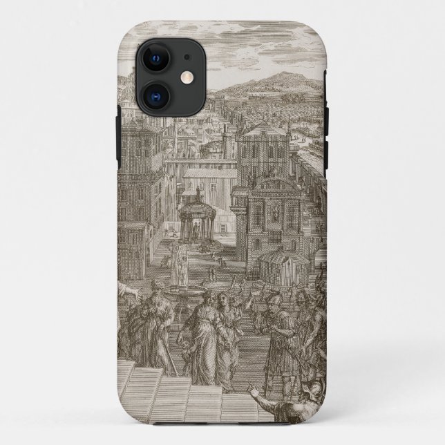 Cassandra Foretells the Trojans Their Fate and is Case-Mate iPhone Case (Back)