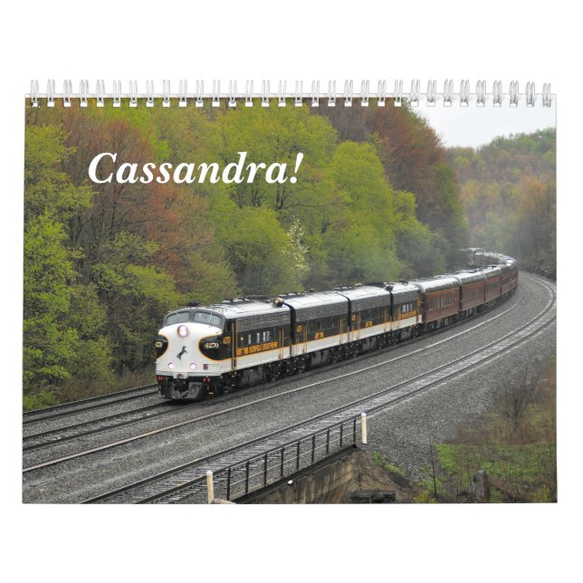 Cassandra!  Rail Action Calendar (Cover)