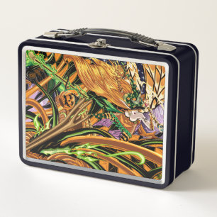 Cassandra Rides the Halloween Dragon w/ WS Logo  Metal Lunch Box