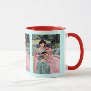 Cassatt: Auguste Reading to her Daughter Mug
