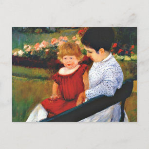 Cassatt - In the Park Postcard