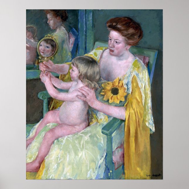 Cassatt - Mother and Child 2 Poster (Front)