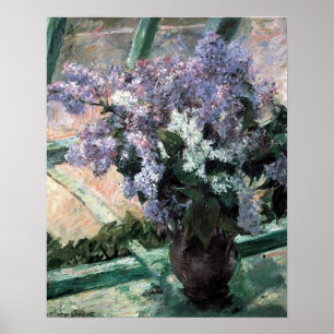 Cassatt’s "Lilacs in a Window" Poster