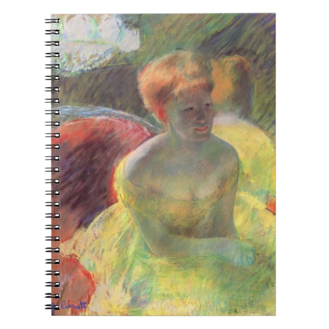 Cassatt's Lydia Leaning on Her Arms Notebook (Front)
