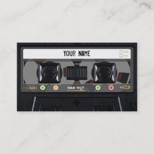 Cassette  Business Card