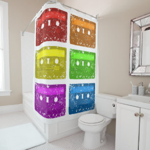 Cassette, I'm this old Shower Curtain