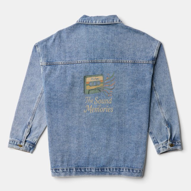 Cassette Memories Denim Jacket (Back)