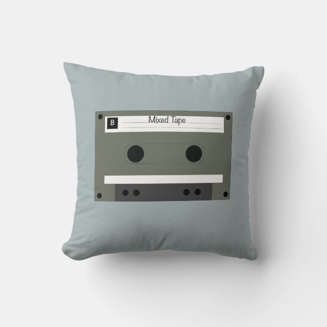 Cassette, Mixed Tape Cushion (Front)