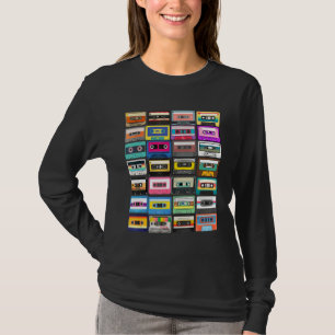 Cassette Mixtape Retro 1980s 1990s Music Vintage G T-Shirt