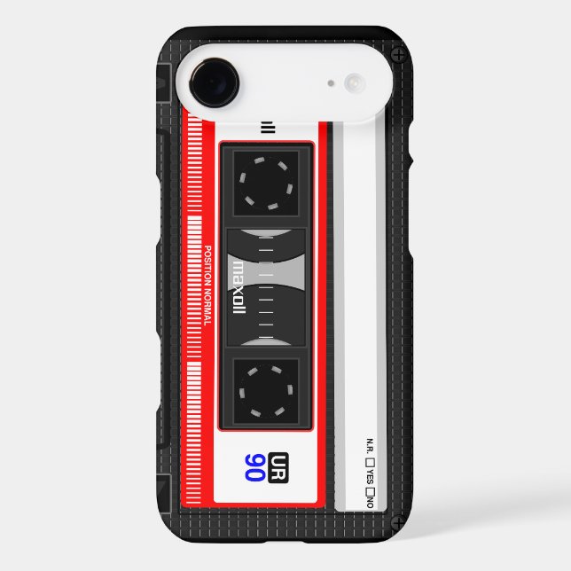 Cassette recorder Case-Mate iPhone case (Back)