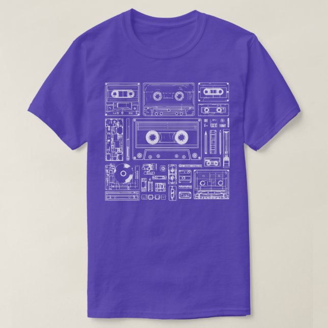 cassette tape 1 T-Shirt (Design Front)