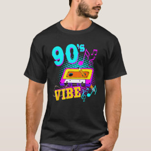 Cassette Tape 90's Vibe Retro Vintage 1990s Music T-Shirt