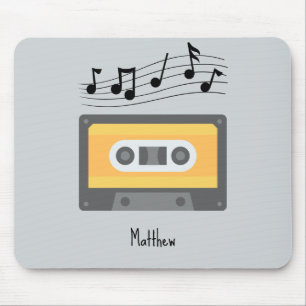 Cassette Tape Audio Cassette Personalised Mouse Mat