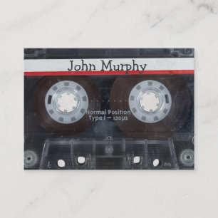 Cassette Tape Business Card