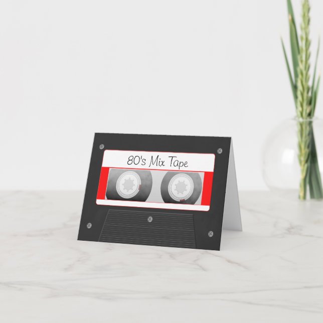 Cassette Tape Card (Front)