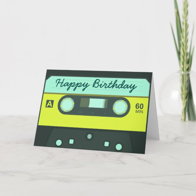 Cassette Tape Card (Front)