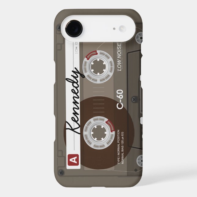 Cassette Tape Case-Mate iPhone Case (Back)