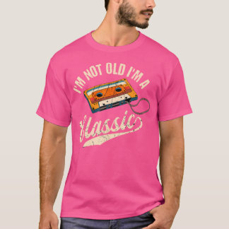 Cassette Tape Classic Retro Vintage 70'S 80'S 90'S T-Shirt