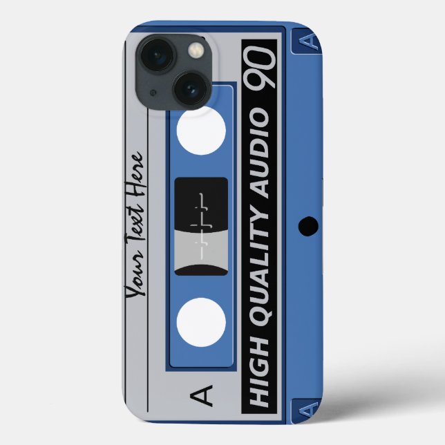 Cassette Tape custom cases (Back)