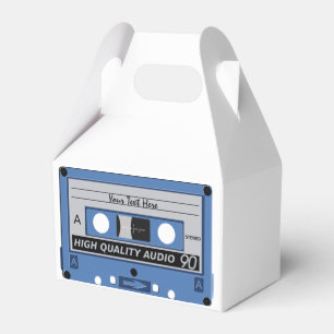 Cassette Tape custom favor box