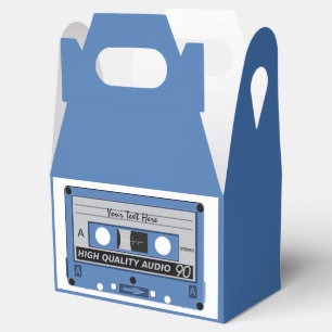 Cassette Tape custom favour box
