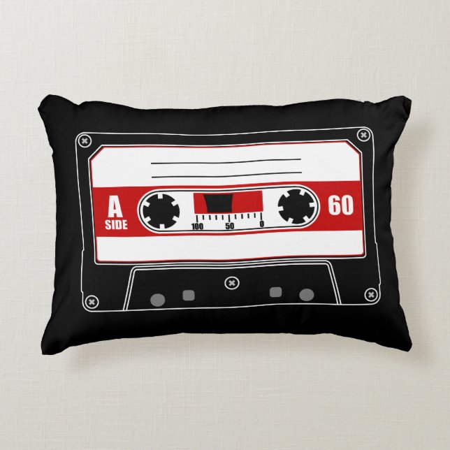 Cassette Tape Decorative Cushion (Front)