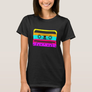Cassette Tape For 80s 90s  Vintage Retro Costume T-Shirt