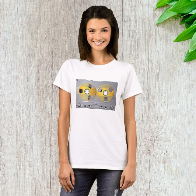 Cassette Tape Illustration Vintage Music Lover  T-Shirt (Creator Uploaded)