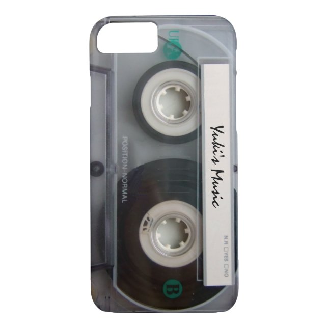 Cassette Tape iPhone 7 case (Back)
