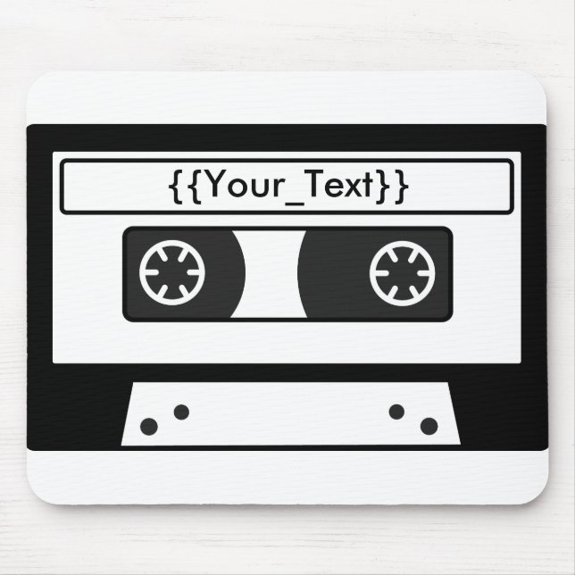 Cassette Tape Mouse Mat (Front)
