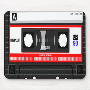 Cassette Tape Mousepad, Music Lover Mouse Mat