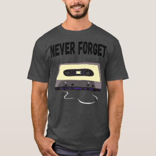 Cassette Tape Music- 80s 90s Vintage Retro Gear 24 T-Shirt