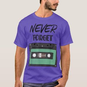 Cassette Tape Music  - 80s 90s Vintage Retro Gear  T-Shirt