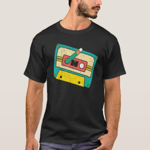 Cassette Tape Music National Retro Day T-Shirt