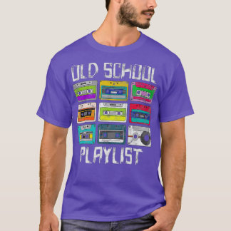 Cassette Tape Music  Retro 80s Old School T-Shirt