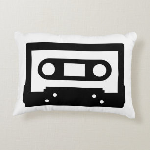 Cassette Tape Pillow perfect for music lovers