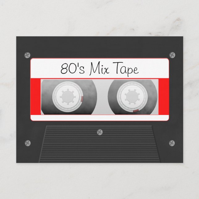 Cassette Tape Postcard (Front)