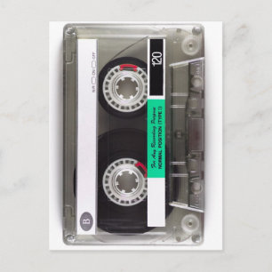 Cassette Tape Postcard